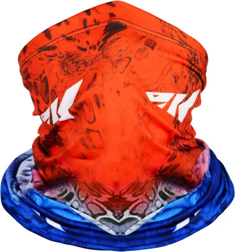 Vista 11 de KastKing Sol Armis - Polaina para el cuello, máscara facial UPF 50, máscara de protección solar UV para hombres y mujeres, pesca, senderismo