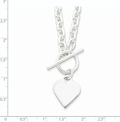 Vista 3 de ICE CARATS Collar de plata de ley 925 grabable con dije de corazón con dije de disco de amor, joyería fina para mujer, regalos para ella