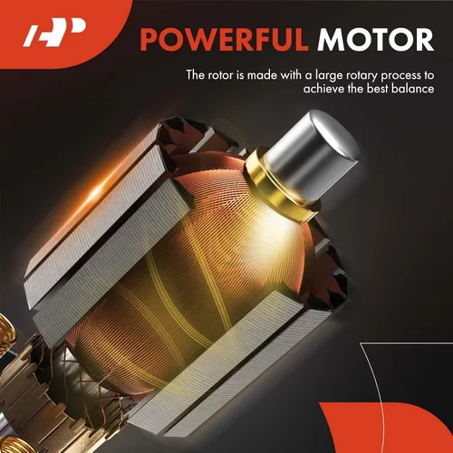 Vista 5 de A-Premium Motor soplador de calefactor HVAC delantero compatible con Oldsmobile Cutlass 1997-1999, V6 3.1L