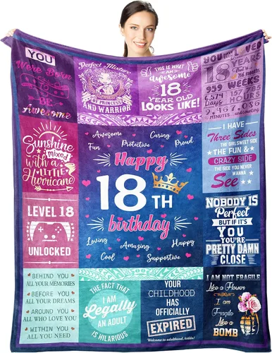 Vista 12 de Regalos de cumpleaños número 13 para niñas - Mejores regalos para niñas de 13 años Manta de 50"x40" - Regalos para niña de 13 años - Niña