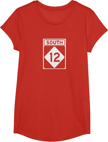 Vista 40 de Highway 12 South NC Outer Banks North Carolina Hwy - Camiseta, Negro, S
