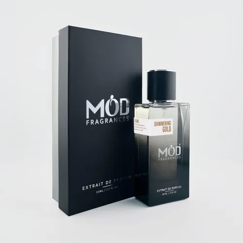Vista 3 de Fragancias Mod Perfume De Oro Brillante Para Las Mujeres Fragancia Floral Larga Duración Extrait De Parfum 1.7 fl oz