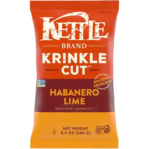 Vista 75 de Kettle Brand Papas Fritas, Backyard Barbeque Kettle Chips, Bolsa de Aperitivos, 1.5 Oz