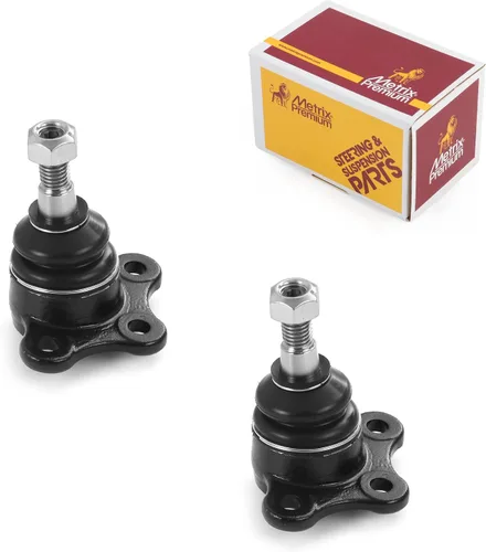 Vista 97 de Metrix - 2 juntas de rótula superior delantera K3134T para Dodge Ram 1500 4WD 94-01, Ram 2500 4WD 94-99, Jeep Cherokee 84-01, Wrangler 97-17