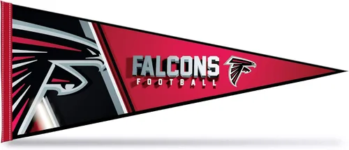 Vista 12 de Rico Industries NFL Football Primary 12" x 30" Felt Wall Décor Pennant - Great for Home/Bed Room/Man Cave Décor