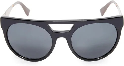 Vista 3 de Versace Gafas de sol para mujer, color negrogris, talla única