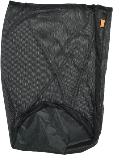 Vista 8 de 1 saco de dormir de malla de 68L, bolsa de almacenamiento, bolsa de lavandería con cordón, malla de poliéster resistente al desgarro, parte inferior