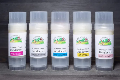 Vista 2 de Desodorante natural sin aluminio para mujeres, hombres, todos, aceite esencial de lavanda