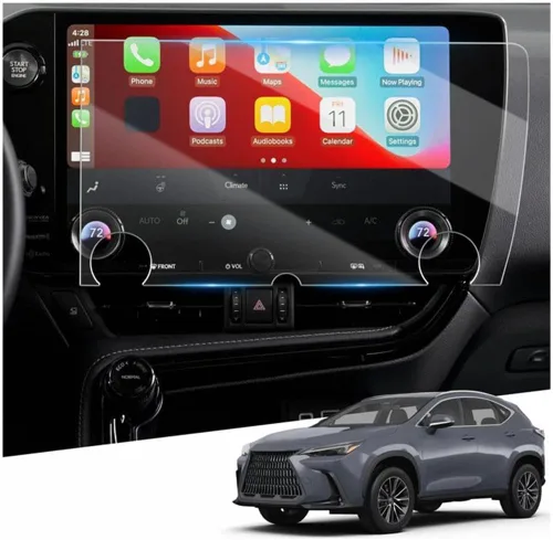 Vista 20 de YEE PIN Protector de pantalla compatible con Lexus RX350 2026 para Lexus RX 350/RX350h/RX500h 2026 de 9.8 pulgadas, protector de pantalla táctil