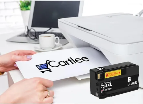 Vista 5 de Cartlee Cartuchos de tinta compatibles de repuesto para HP 712 712XL para impresoras de trazador de estudio DesignJet T230 T250 T630 T650 Studio