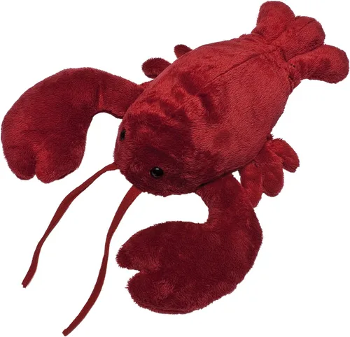 Vista 4 de Mary Meyer Juguete suave de peluche, langosta lobbie, 10 pulgadas