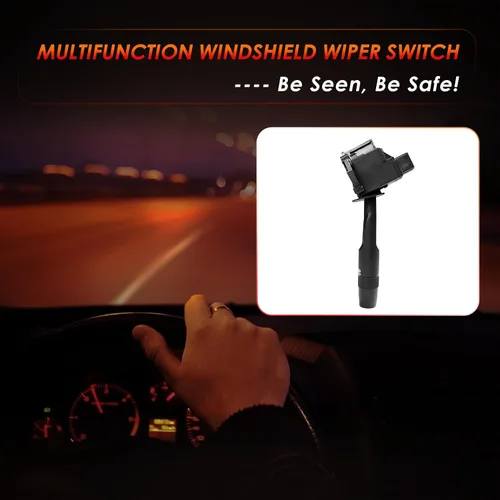 Vista 7 de Interruptor multifunción de señal de giro con control de atenuación de faros Reemplazo para 2014-2021 Chevy Silverado y GMC Sierra