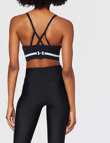 Vista 4 de Under Armour Sujetador largo sin costuras de bajo impacto para mujer