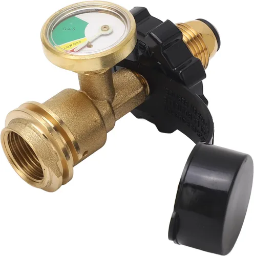 Vista 9 de El adaptador del tanque de gas de POL universal fácil instala el material de latón para los aparatos de gas