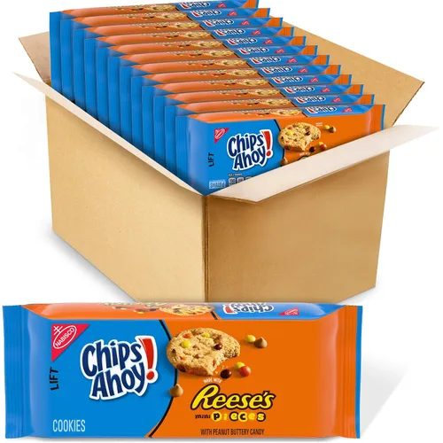 Vista 50 de CHIPS AHOY! Chewy Minis - Galletas con chispas de chocolate, paquetes de 12-3 onzas