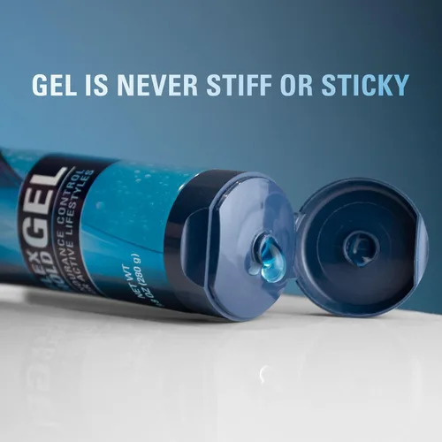 Vista 5 de Dep Gel para el cabello para hombres, gel de peinado de fijación fuerte, sin alcohol, sin escamas, control flexible con aminoácidos de queratina
