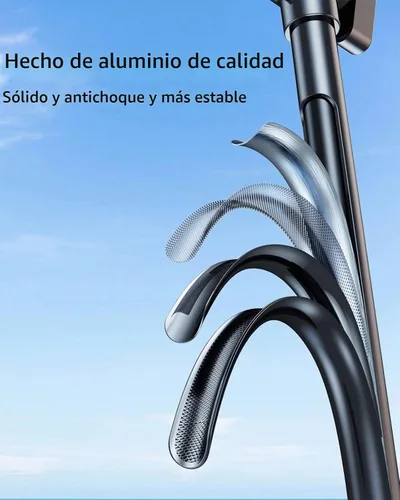 Vista 3 de Soporte para teléfono de automóvil para parabrisas y ventana, grabación de video, filmación de vlogging, multiángulo ajustable y giratorio y sin
