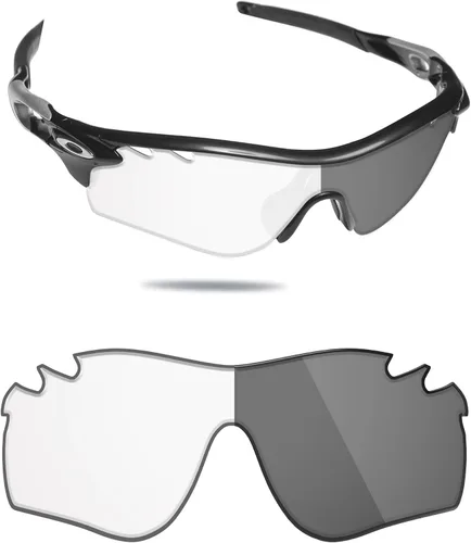 Vista 11 de Fiskr Lentes polarizadas de repuesto compatibles con gafas de sol Oakley RadarLock Path Vented OO9181 Azul