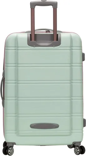 Vista 3 de Rockland - Equipaje Melbourne rígido y expandible de ruedas giratorias, Mint), F225-MINT