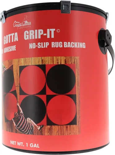 Vista 9 de Gotta Grip-It - Alfombra antideslizante de goma fijadora, 1 galón, segura y fácil de usar, lavable a máquina y apta para secadora, adhesivo