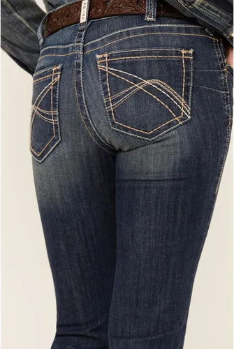 Vista 3 de ARIAT R.e.a.l. - Jeans de tiro medio Corinne para mujer, Pacific