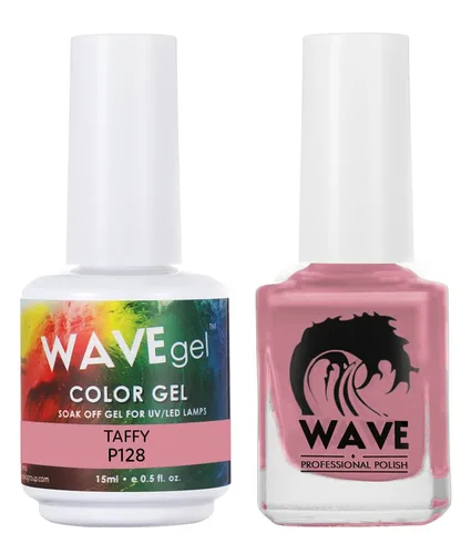 Vista 208 de WAVEGEL - Juego dúo de gel y esmalte de uñas a juego - Colección Simplicity - #P109 Blizzard I 0.5 onzas