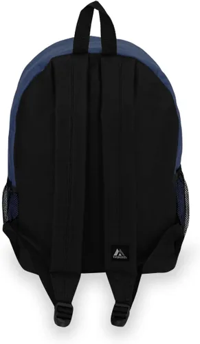 Vista 4 de Everest Equipaje Mochila con frontal y bolsillos laterales, Marino), BP2072-NY