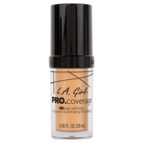 Vista 3 de Base de maquillaje líquida L.A. Girl Pro Coverage, Natural