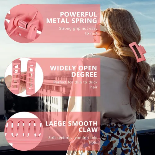 Vista 3 de 49 pulseras de amistad con ondas de surfista, gargantilla en capas, accesorios de clip cuadrado para el cabello para mujer
