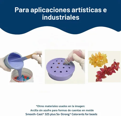 Vista 3 de Goma líquida Smooth-On para molde de silicona Oomoo 30
