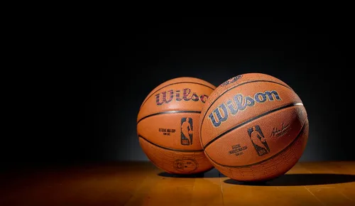 Vista 6 de WILSON Emirates NBA Cup - Juego oficial de baloncesto - Talla 7, color marrón