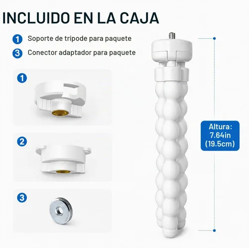 Vista 7 de Soporte de trípode AISVAN para HelloBaby HB6560, HB65, HB6550, HB6550 Pro y HB66 Compatible con HelloBaby HB6560, HB65, HB6550, HB6550 Pro, HB40