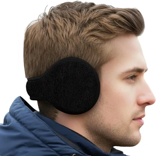Vista 5 de 180s Degrees Behind-the-Head Ear-Warmers Adjustable & Foldable Earmuffs
