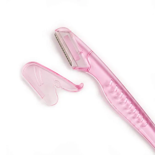 Vista 6 de Ardell Pro Brow para recortar y dar forma - Maquinilla de afeitar de cejas, recortadora y moldeadora con cubierta, maquinilla de afeitar facial