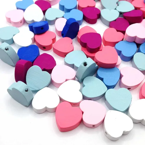 Vista 21 de 50 cuentas sueltas redondas y sueltas de 0.551 pulgadas (0.551 in), cuentas espaciadoras para manualidades, collares, pulseras y joyería, color azul