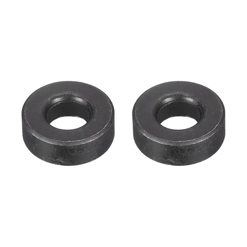 Vista 52 de Uxcell Arandela plana de acero al carbono para pernos M8, 10 piezas M8 x 16 x 1.5mm, aleación de acero negro oxidado de grado 8.8, sujetadores