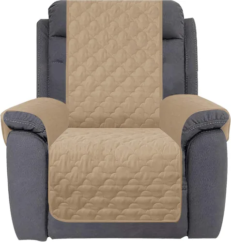 Vista 9 de CHHKON Funda impermeable y antideslizante para sillón reclinable que se mantiene en su lugar, cubierta de sofá para perros, protector de muebles
