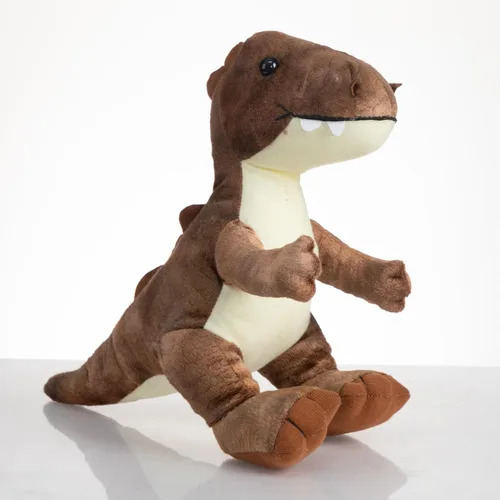 Vista 14 de HollyHOME Animal de peluche de dinosaurio, juguetes de peluche de Azul
