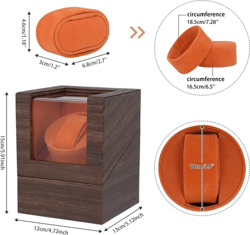 Vista 2 de Bobinadora automática de un solo reloj para relojes automáticos con motor japonés súper silencioso