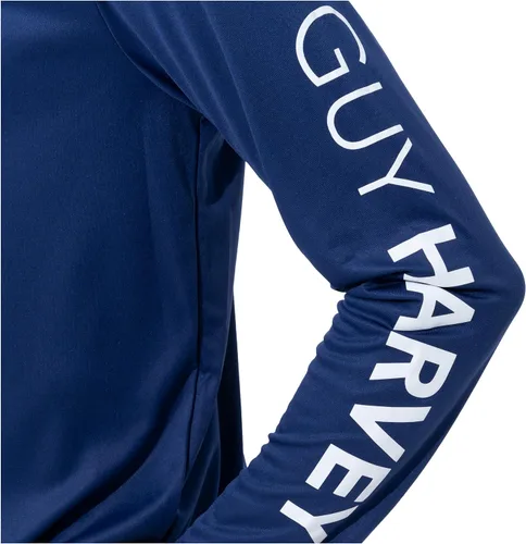 Vista 4 de Guy Harvey Sudadera con capucha de manga larga para hombre UPF 50+