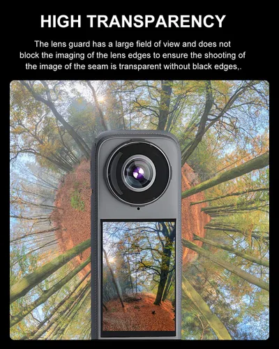 Vista 10 de Funda protectora de lente premium para Insta360 X4 Protector de lente