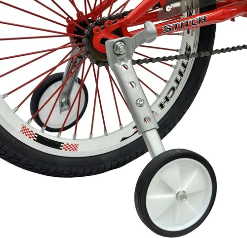 Vista 8 de HOMEE - Ruedas de entrenamiento de bicicleta para niños para bicicletas de una sola velocidad