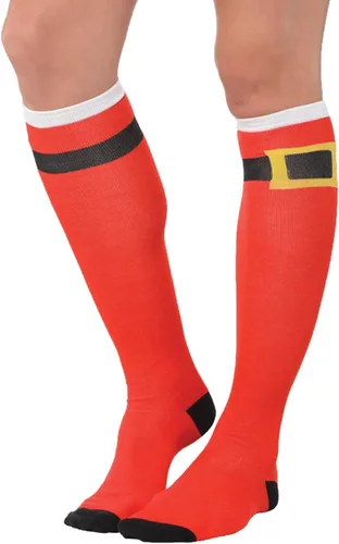 Vista 3 de Amscan 392474 - Calcetines de Papá Noel 1 par