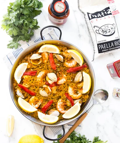 Vista 5 de Matiz Arroz Paella Valenciano de España, 2 x 2.2 lbs