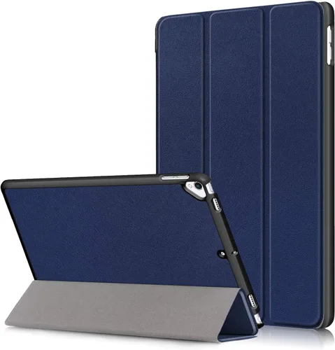 Vista 25 de Para Apple iPad de 9ª/8ª/7ª generación de 10.2 pulgadas (2021/2020/2019), cubierta trasera transparente de TPU a prueba de golpes