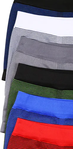 Vista 6 de ToBeInStyle Paquete de 6 calzoncillos tipo bóxer de microfibra sin costuras con apliques para niño