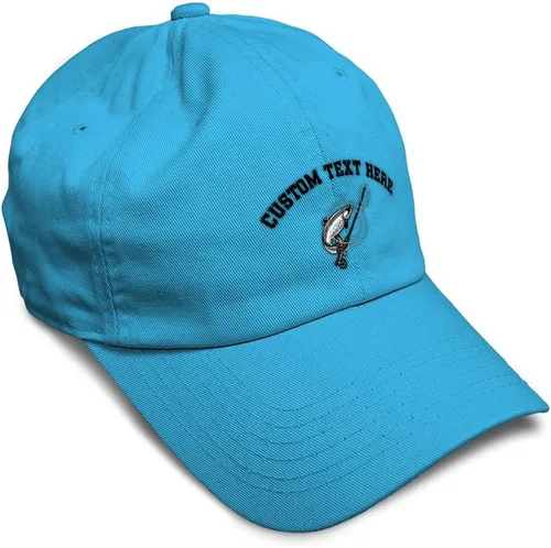 Vista 47 de Sombrero de béisbol suave personalizado bordado papá sombrero pesca con mosca D bordado hombres y señoras gorra de béisbol algodón