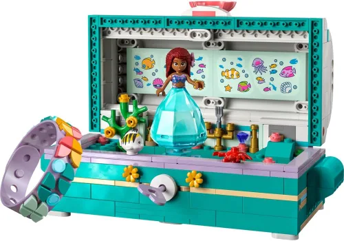 Vista 2 de Lego 43229 Cofre del tesoro de la Sirenita Ariel