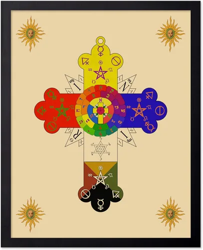 Vista 65 de Poster Master Póster religioso clásico, impresión espiritual vintage, regalo para artista, amigo, placas shiviti, libro de oraciones hebreo, judío
