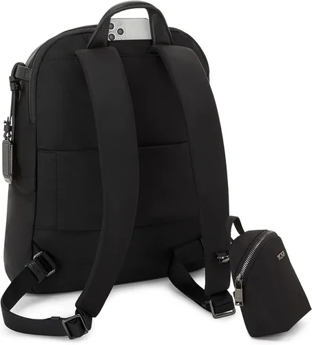 Vista 5 de TUMI Voyageur Halsey Mochila, NegroPlomizo, Mochila Voyageur Halsey